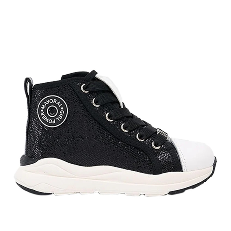Mayoral 46.576 Stivaletti Sportivi Glitter nero