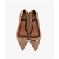 Angel Alarcon Nelie 25535-480A Pelle Lucida Marrone Chiaro