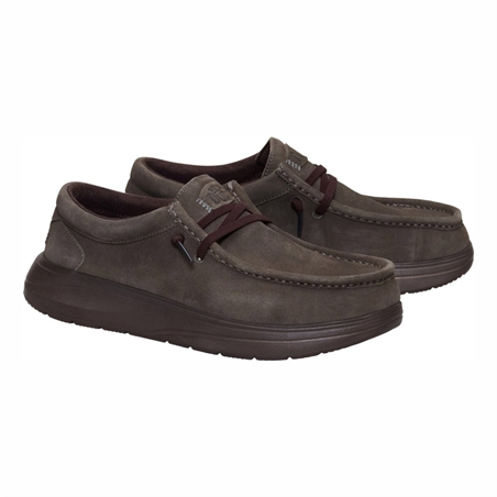 Hey Dude Wally Comf Suede Major Brown/Mole Brown 41975-2KU