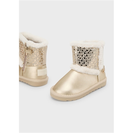 Mayoral stivaletti pellicciotto art. 46575/44575 colore 73 oro