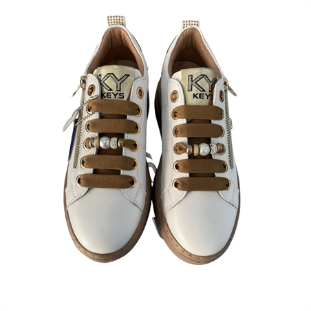 Keys sneakers K 11212 White/Platino 10089