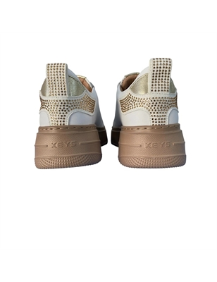 Sneaker-Donna-Keys-k-11212-white-platino-10089