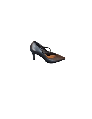 Epochè XI Lyon woman shoes black lea