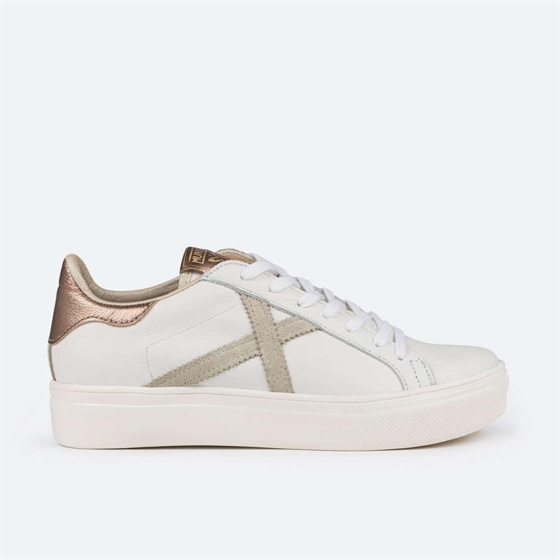 Munich 8085069 RETE SKY 69 sneakers in pelle bianco