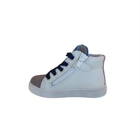 Naturino Cathale Zip Suede White-Taupe 0012018003.01.1N57