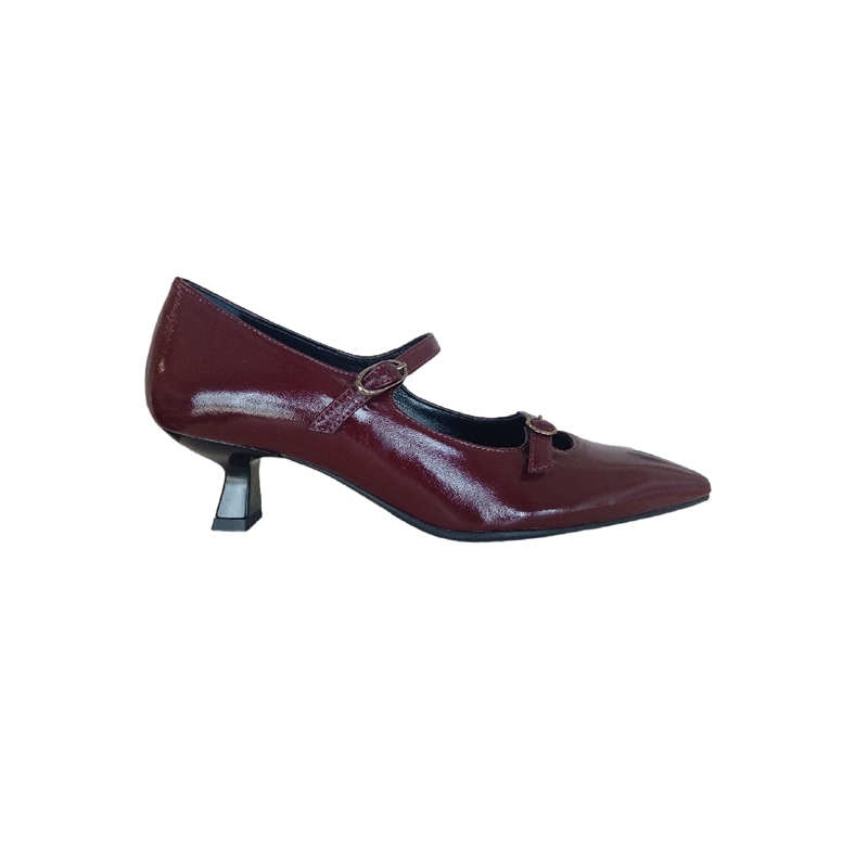 Melluso Mary Jane E5200 Bordeaux