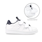 Garvalin sneakers bianco 231750-A Bianco e blu