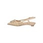 KEYS Slingback Tacco Basso Avana K-12240