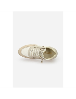 KEYS Sneakers Donna K-11901 Beige/Gold