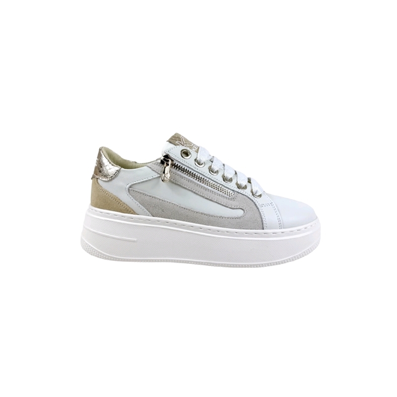 KEYS K-11855 Offwhite/Beige Sneakers Donna