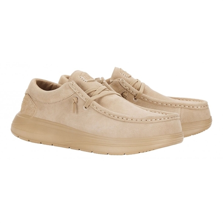 Hey Dude Wally Comf Suede Tan 41975-265