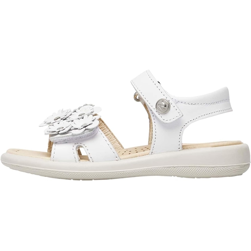 Naturino Sandali in pelle con fiori applicati