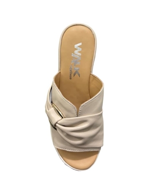 Melluso Ciabatte da Donna in Pelle con Zeppa