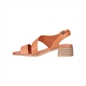 Walk Melluso sandalo con tacco basso da donna cuoio