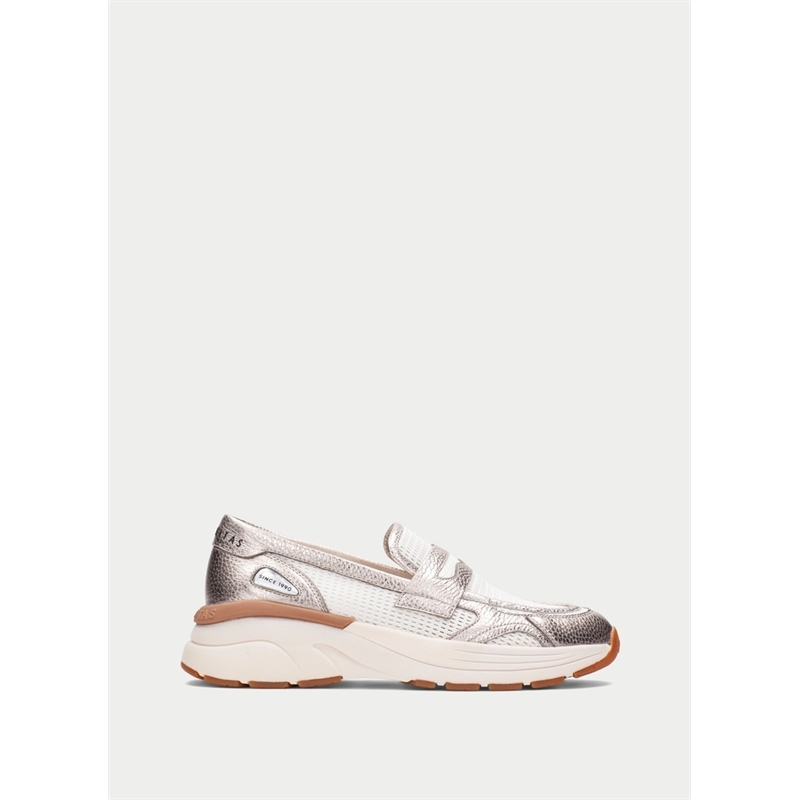 Hispanitas mocassino HV264508 C001 Bianco Champagne