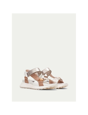 HISPANITAS Sandali CHV264807 Bianco Almond Champagne