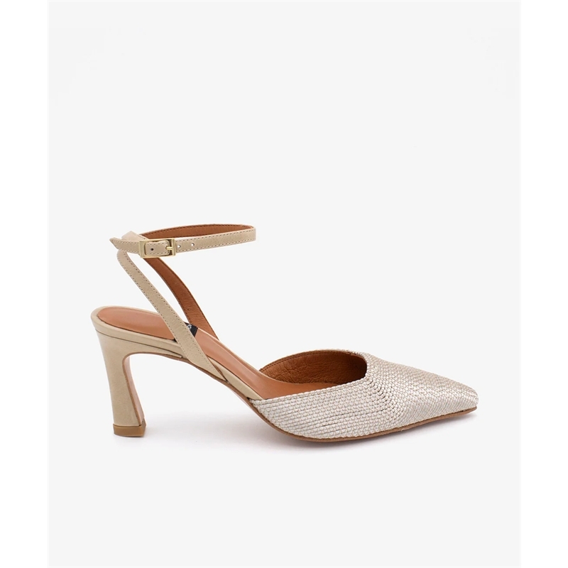 ANGEL ALARCON Amalia Decollete Slingback con cinturino