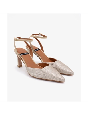ANGEL ALARCON Amalia Decollete Slingback con cinturino