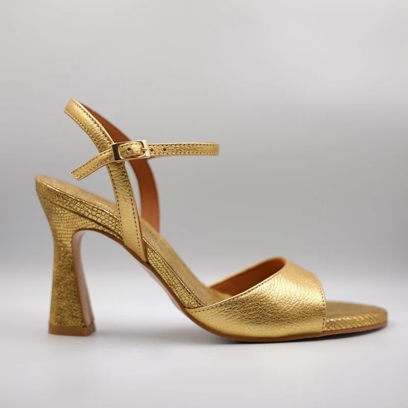 ANGEL ALARCON Dorat Sandali 26043-077T Galaxy "V" Gold