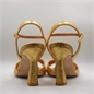 ANGEL ALARCON Dorat Sandali 26043-077T Galaxy "V" Gold