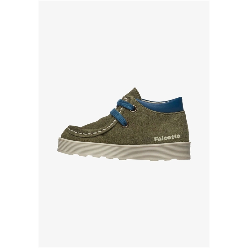 Falcotto Yorkeries Suede Dark Gray-Azure
