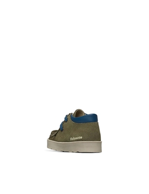 Falcotto Yorkeries Suede Dark Gray-Azure